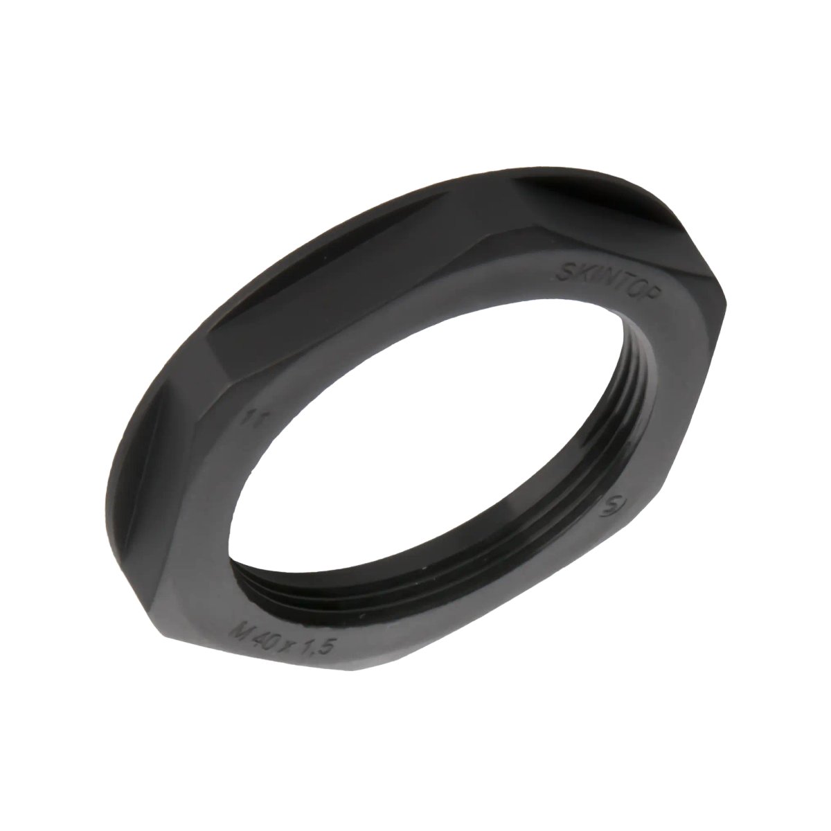 Gegenmutter, SKINTOP, M20 Polyamid PA Schwarz IP68 - Bild 2