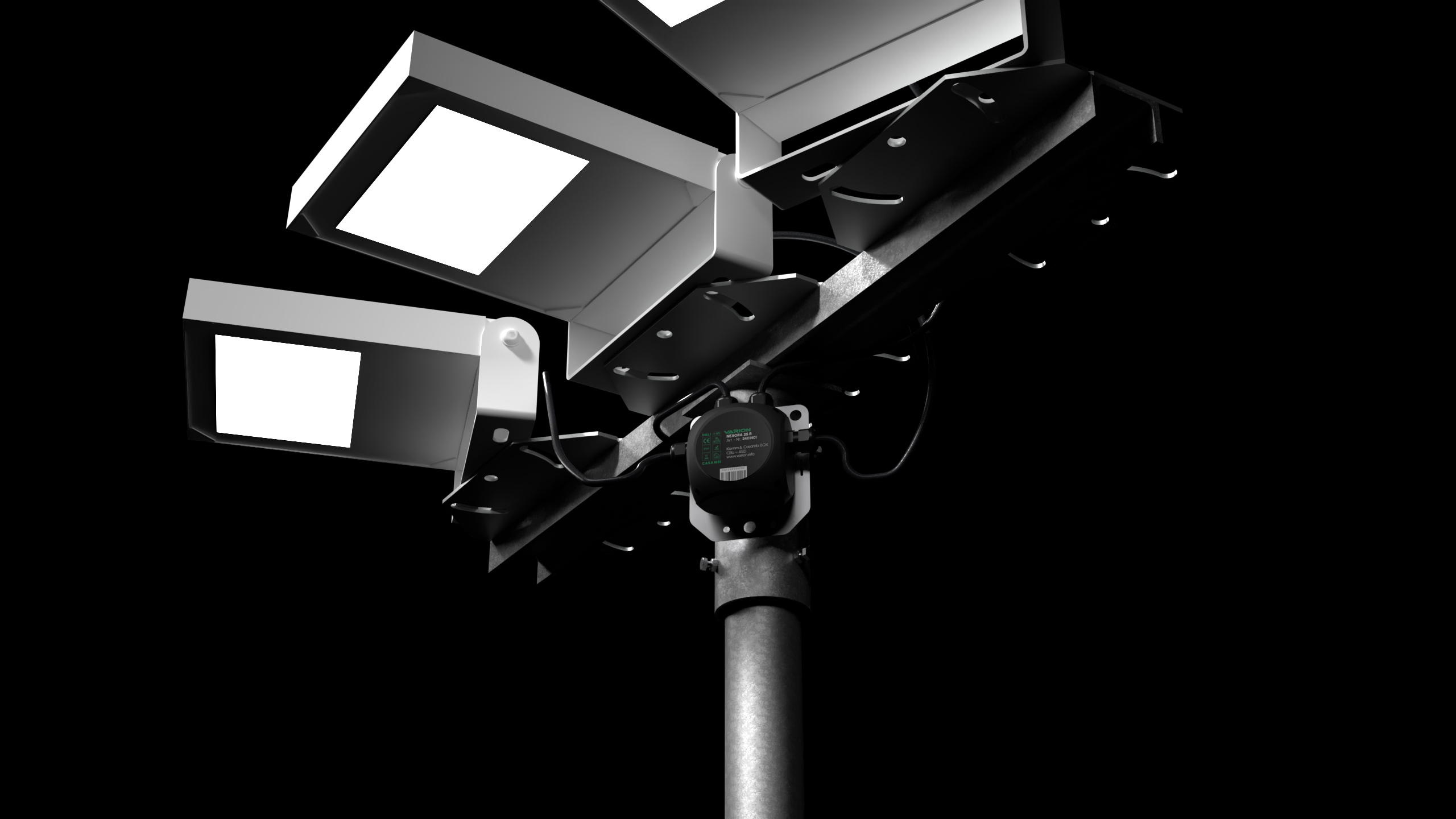 NEXORA 25B Casambi CBU-ASD Klemmbox (3-pol. Klemmleiste). Schwarz - Bild 9