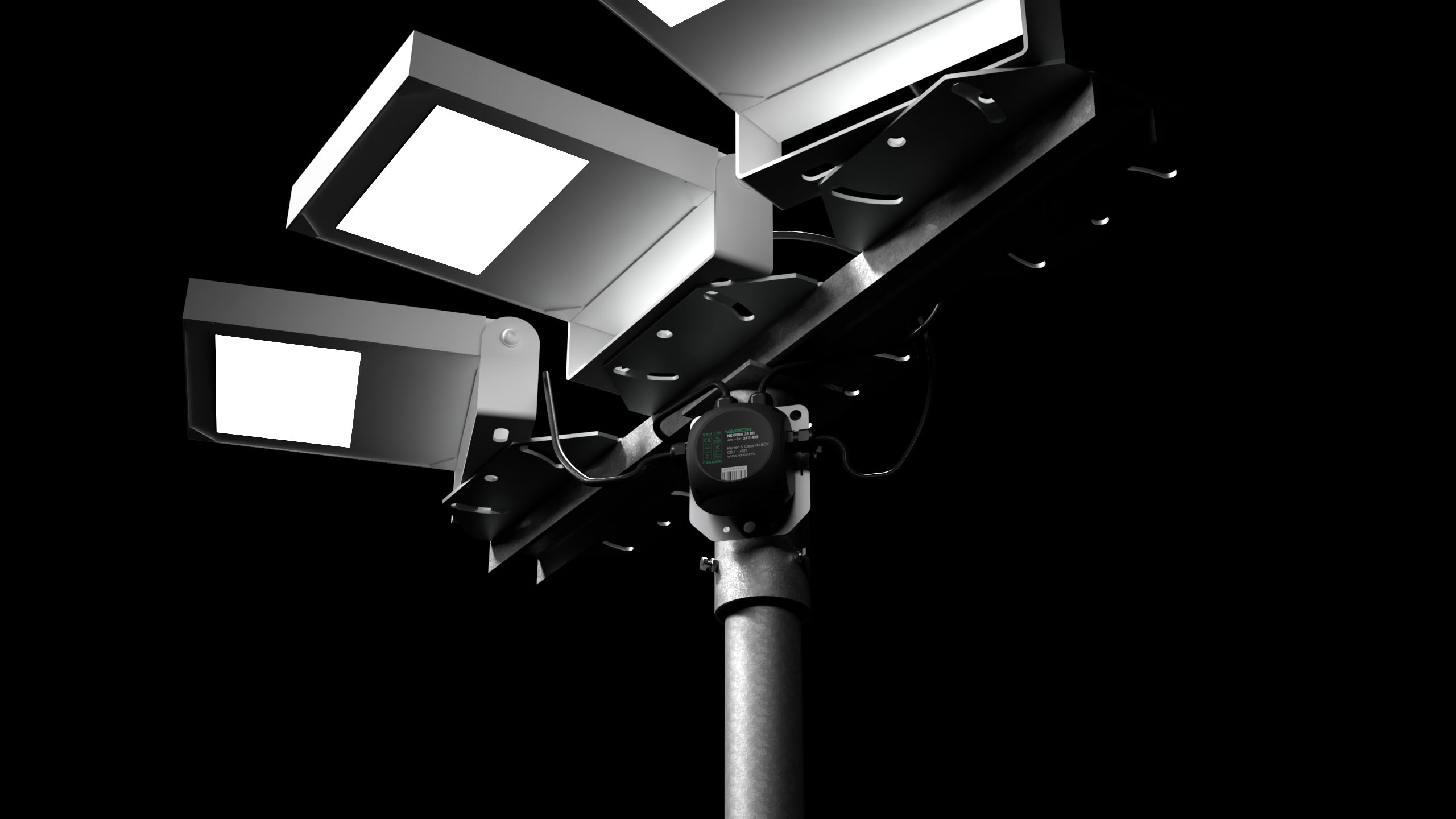 NEXORA 25BR Casambi CBU-ASD Klemmbox (3-pol. Klemmleiste. Relais 16A). Schwarz - Bild 9