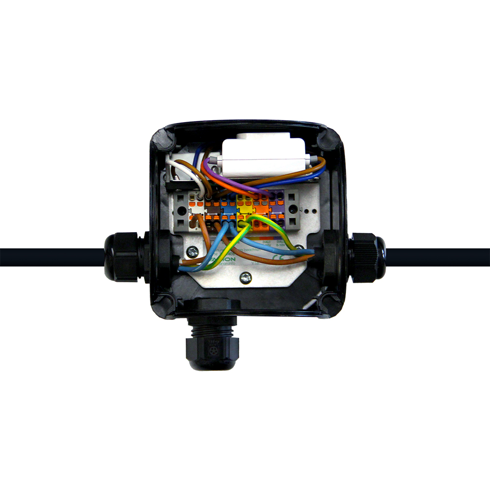 NEXORA 25BR Casambi CBU-ASD Klemmbox (3-pol. Klemmleiste. Relais 16A). Schwarz - Bild 5
