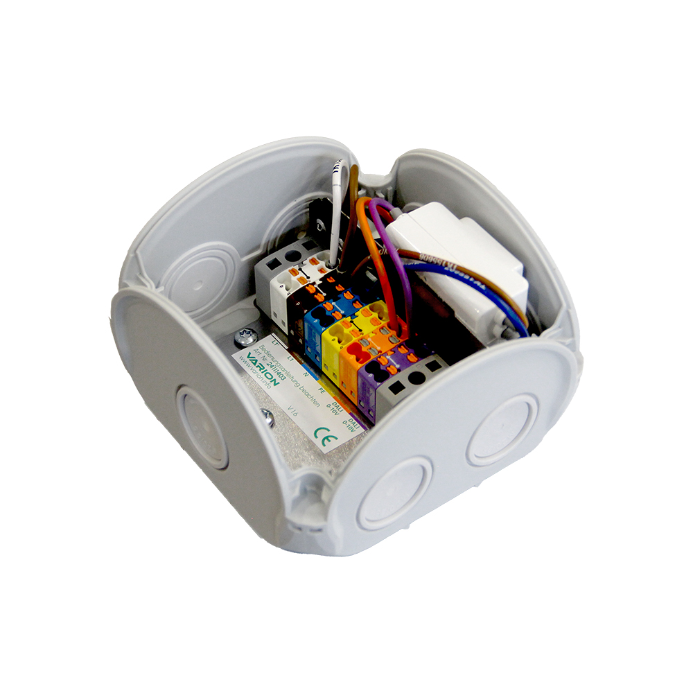 NEXORA 25GR Casambi CBU-ASD Klemmbox (3-pol. Klemmleiste. Relais 16A). Grau - Bild 1