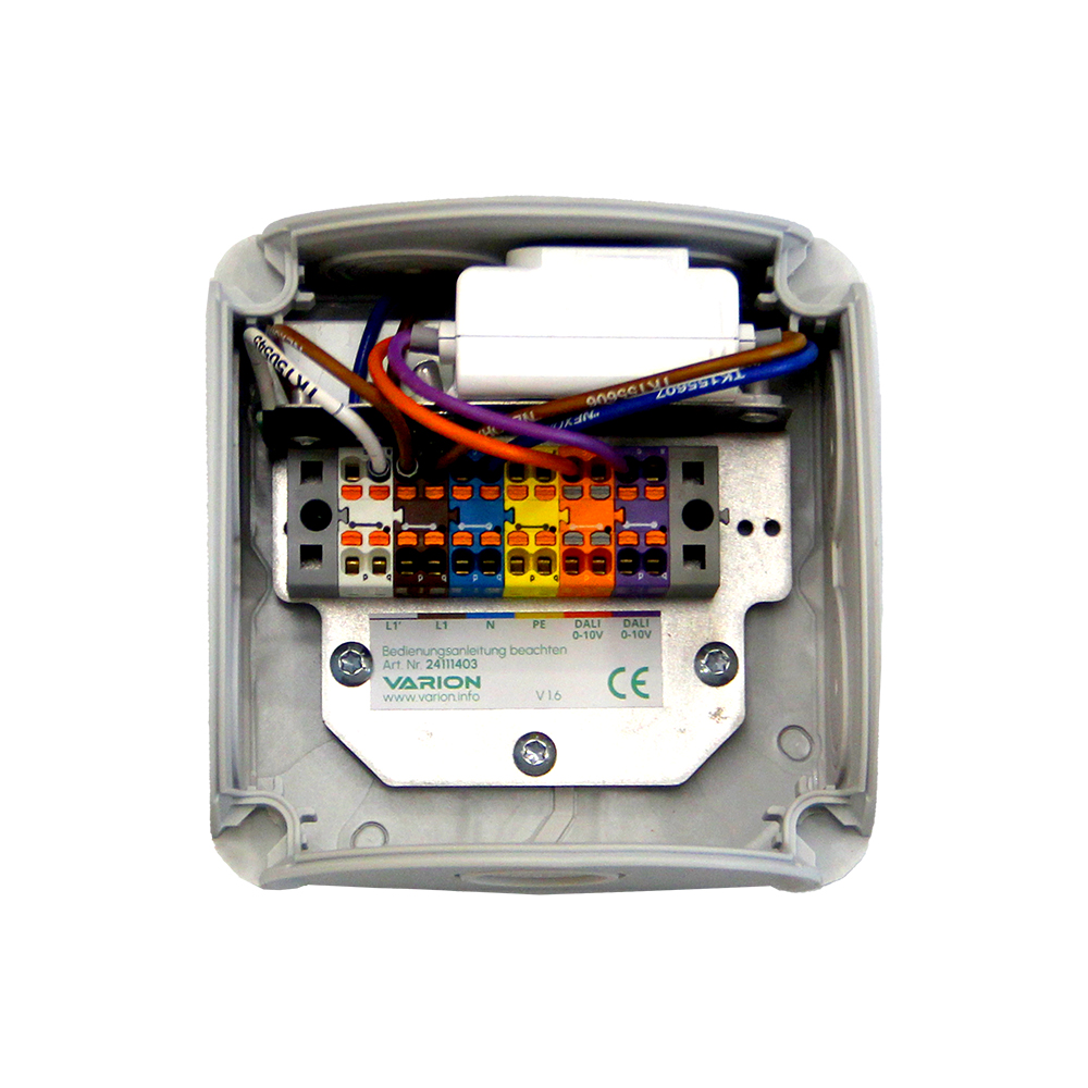 NEXORA 25GR Casambi CBU-ASD Klemmbox (3-pol. Klemmleiste. Relais 16A). Grau - Bild 3