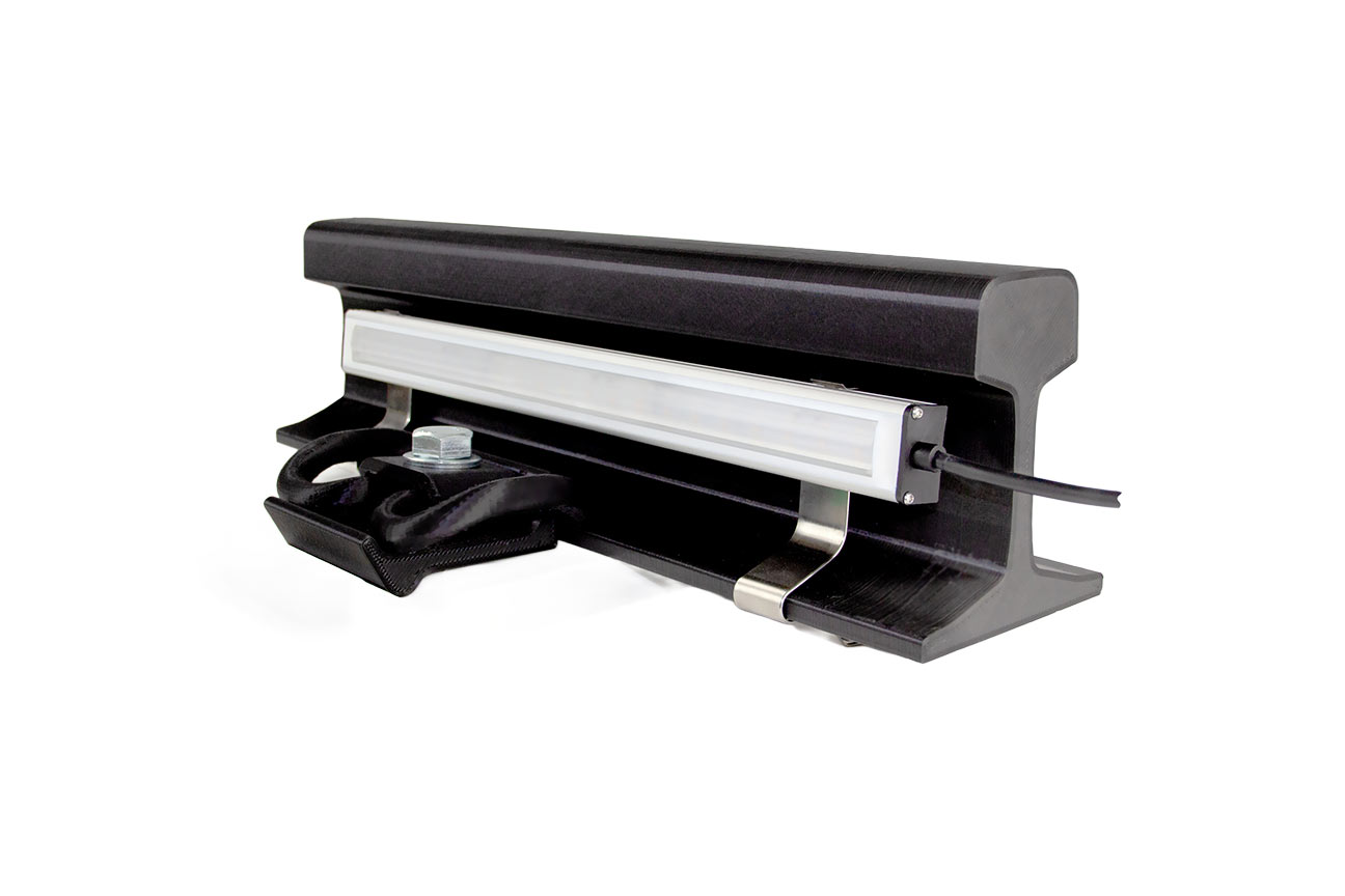 RAILUM Schienenstegleuchte - 2030mm - 4000K - 12,4W - 48V - IP67 - Bild 2
